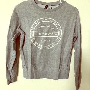 Grey Long Sleeve Shirt